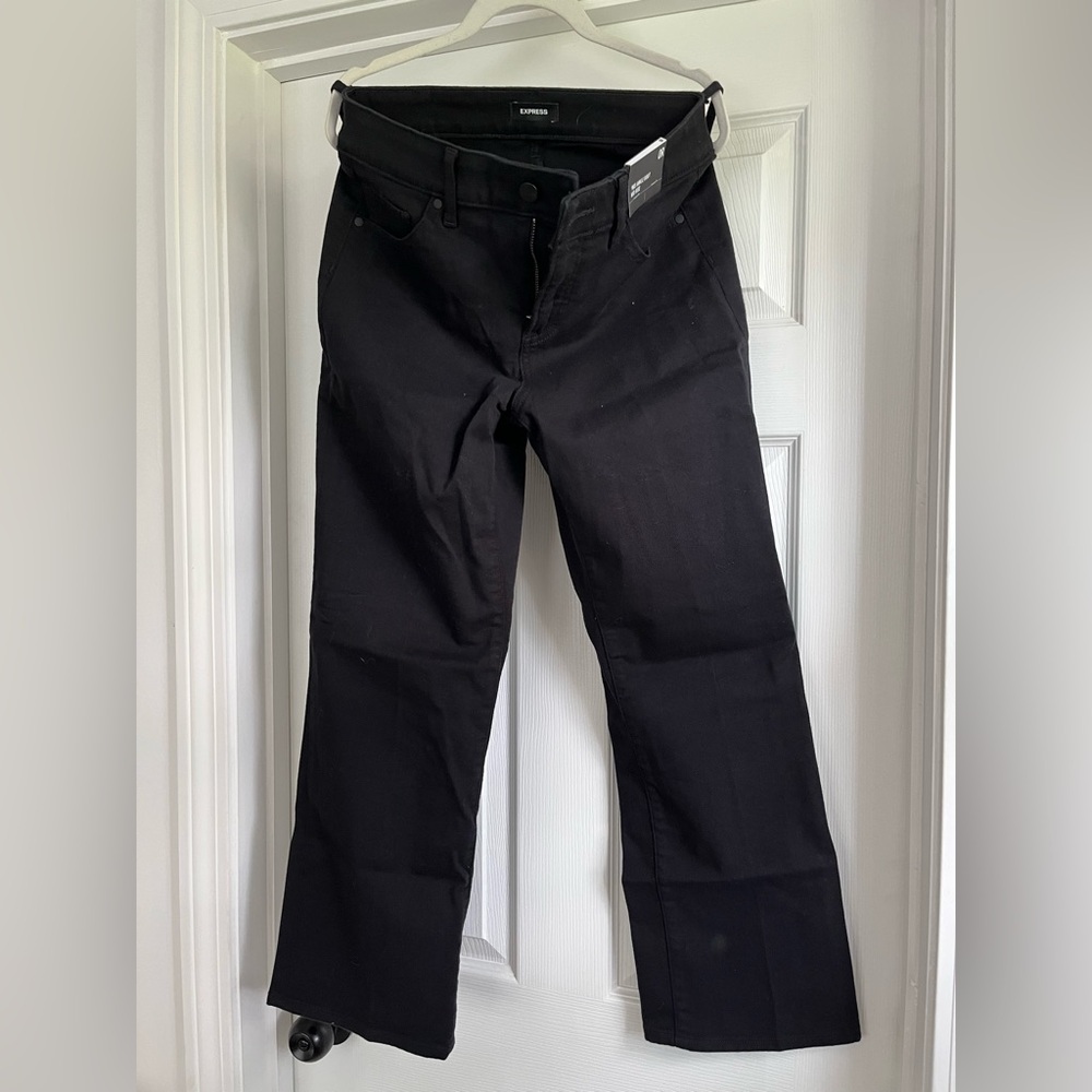 Express Black 90s Ankle Boot Jeans size 0